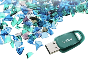 فلش مموری 64 گیگابایت سن دیسک SanDisk Ultra Eco SDCZ96 USB 3.2 Gen1 / نوین اسمارت